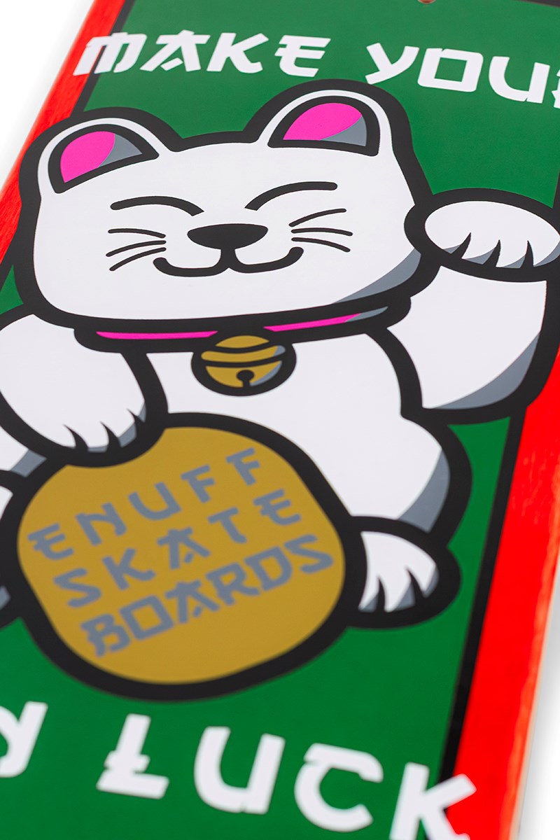 Enuff - Designer Deck 7,75"/8“/8,25“ - Lucky Cat Red - Skateboarová deska